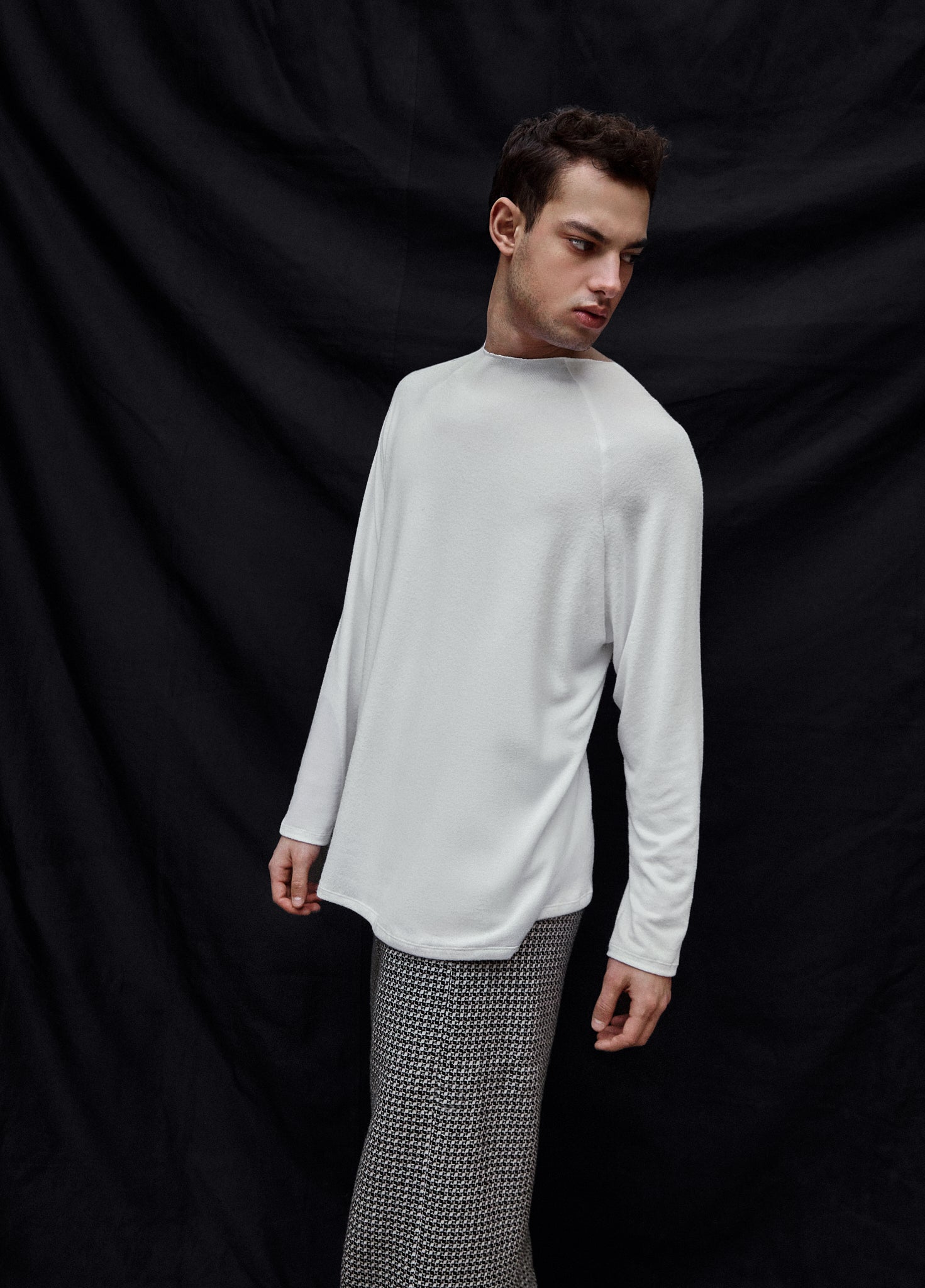 Off White Long Sleeve Shirt